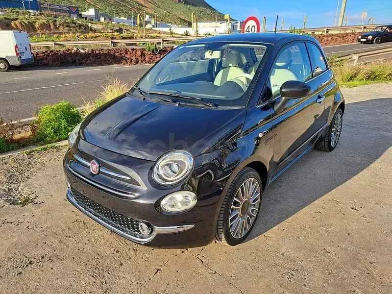 Usado Fiat 500 S 69 CV (50 kW) 2016 Negro Berlina