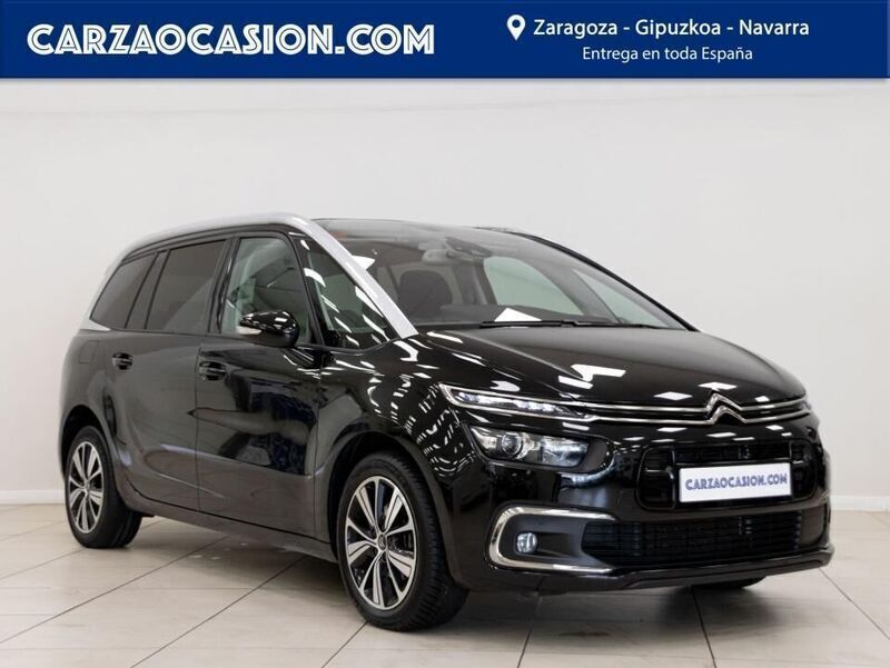Negro Usado 2018 Citroën C4 PureTech Monovolumen | 16.900 € (Caro) - Imagen 1/4