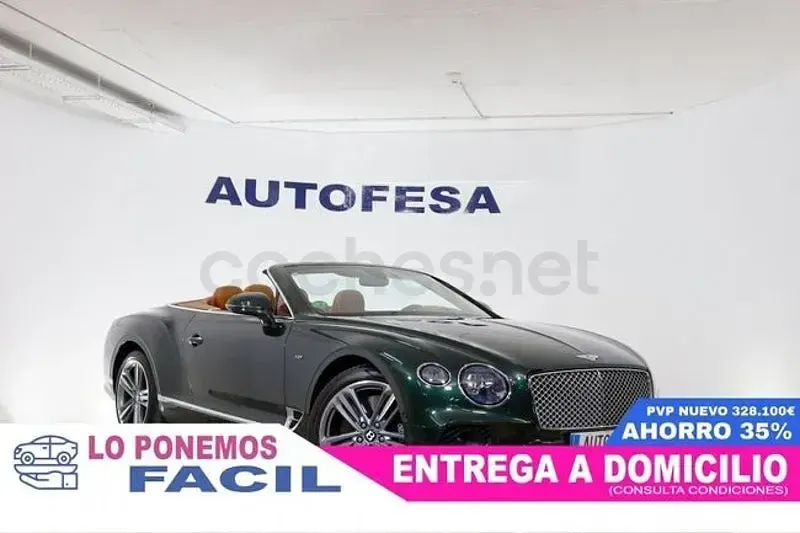 Usado Bentley Continental GT Convertible 550 CV (404 kW) 2020 Verde Descapotable