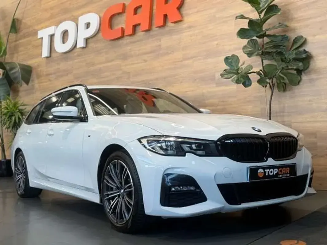 Usado BMW 330 M Sport 286 CV (210 kW) 2021 Blanco Familiar