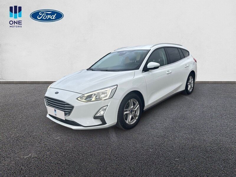 Blanco Usado 2019 Ford Focus Titanium Familiar | 16.900 € (Caro) - Imagen 1/4