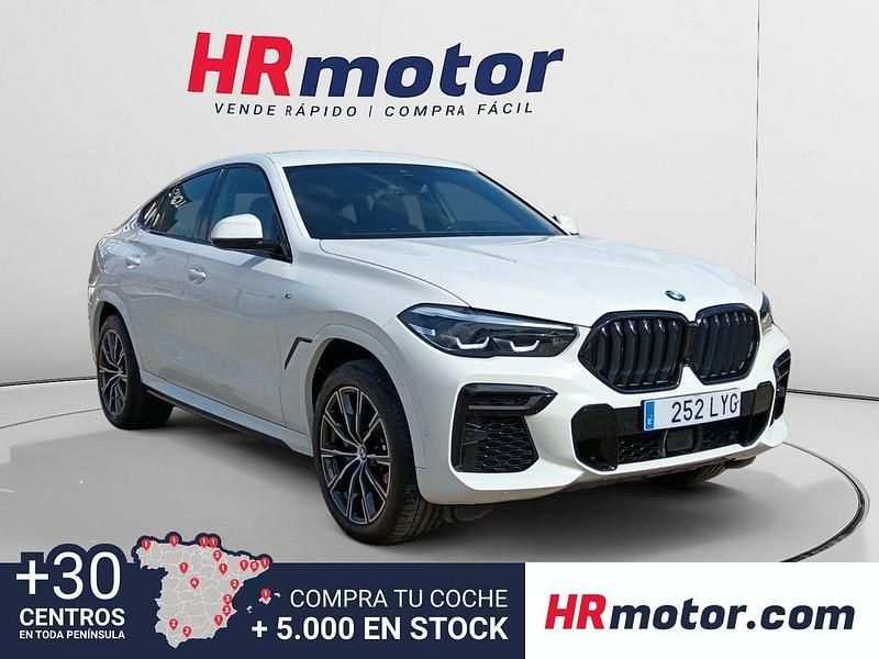Blanco Usado 2022 BMW X6 M Sport SUV | 63.790 € (Precio justo) - Imagen 1/4