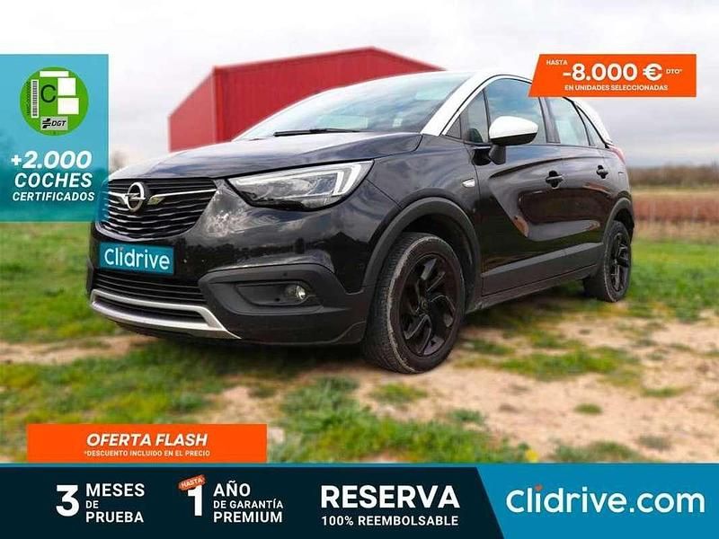 Negro Usado 2020 Opel Crossland Innovation SUV | 11.390 € (Un poco caro) - Imagen 1/4