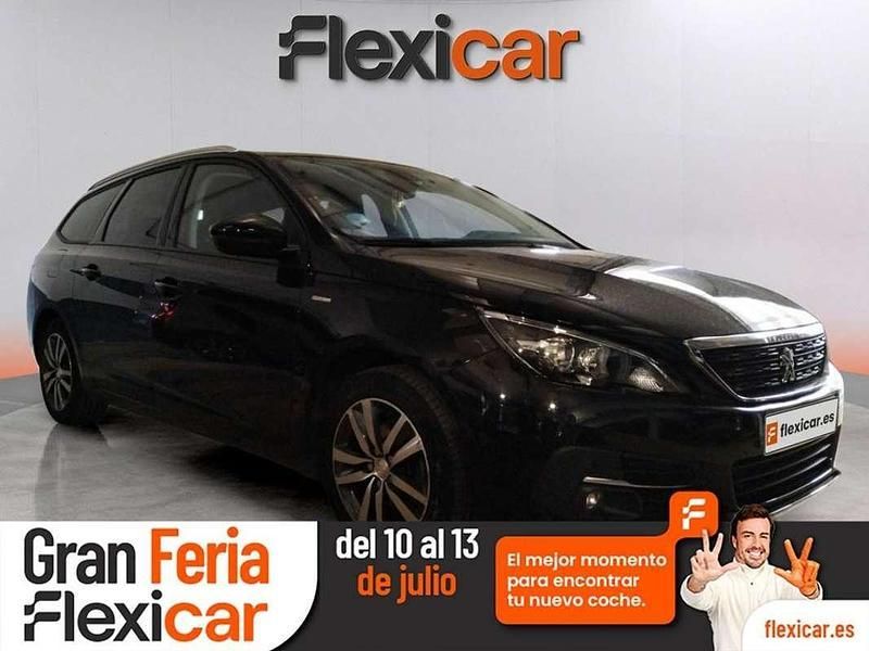 Negro Usado 2021 Peugeot 308 Active Familiar | 9490 € (Super precio) - Imagen 1/4