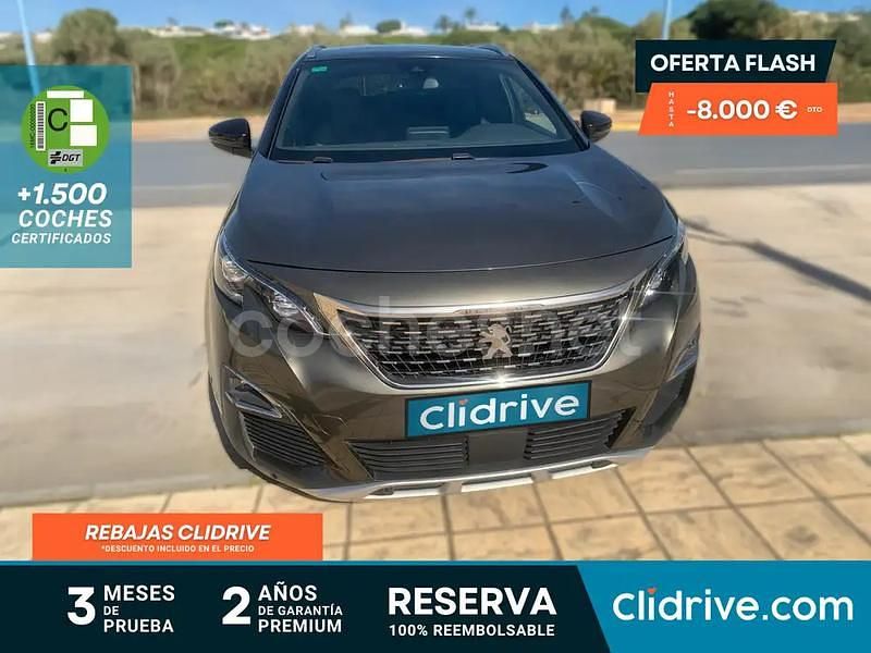 Gris / plata Usado 2019 Peugeot 3008 GT-line SUV | 12.390 € (Super precio) - Imagen 1/4