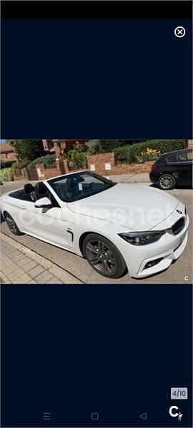 Usado BMW 420 190 HP (139 kW) 2017 Branco Cabrios