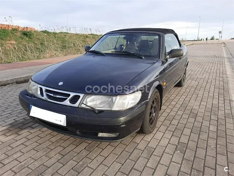 Usado Saab 9-3 130 CV (95 kW) 1998 Azul Descapotable