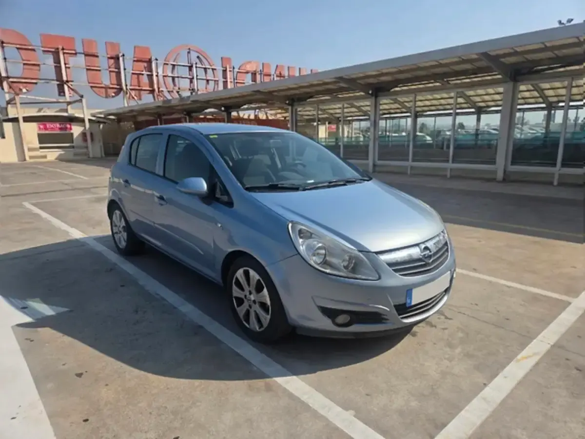 Usado Opel Corsa Enjoy 80 CV (58 kW) 2007 Azul Utilitario
