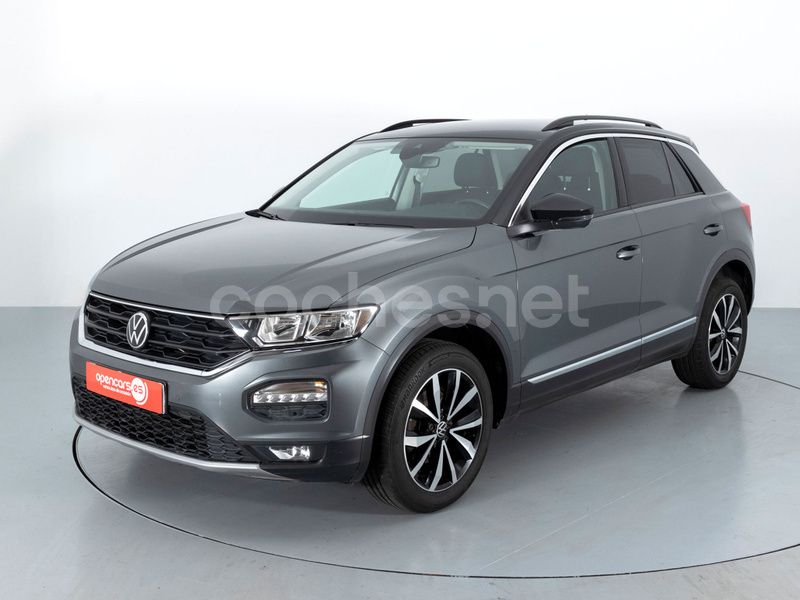 Gris / plata Usado 2021 VW T-Roc Advance SUV | 18.900 € (Precio justo) - Imagen 1/4