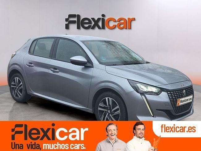 Usado Peugeot 208 Active 100 CV (73 kW) 2021 Gris Utilitario