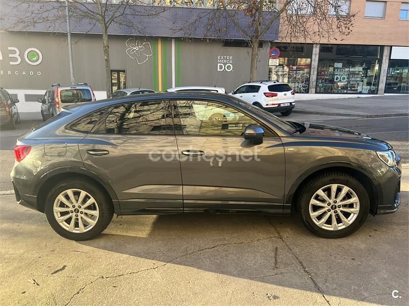 Usado Audi Q3 Sportback S-Line 150 CV (110 kW) 2022 Gris / plata SUV