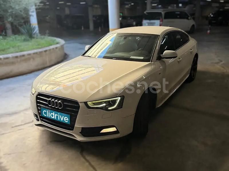 Usado Audi A5 Sportback S-Line 177 CV (130 kW) 2013 Blanco Utilitario