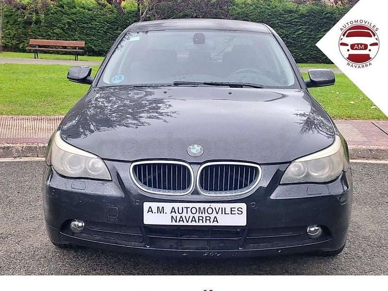 Usado BMW 523 177 CV (130 kW) 2005 Negro Familiar