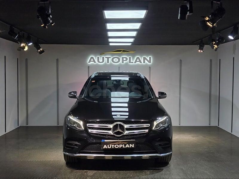 Usado Mercedes GLC250 204 CV (150 kW) 2017 Negro SUV