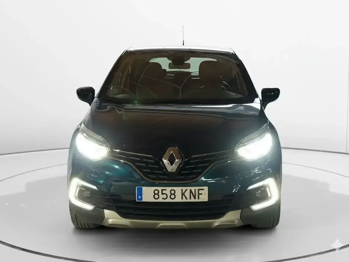 Usado Renault Captur Zen 120 CV (88 kW) 2018 Azul SUV