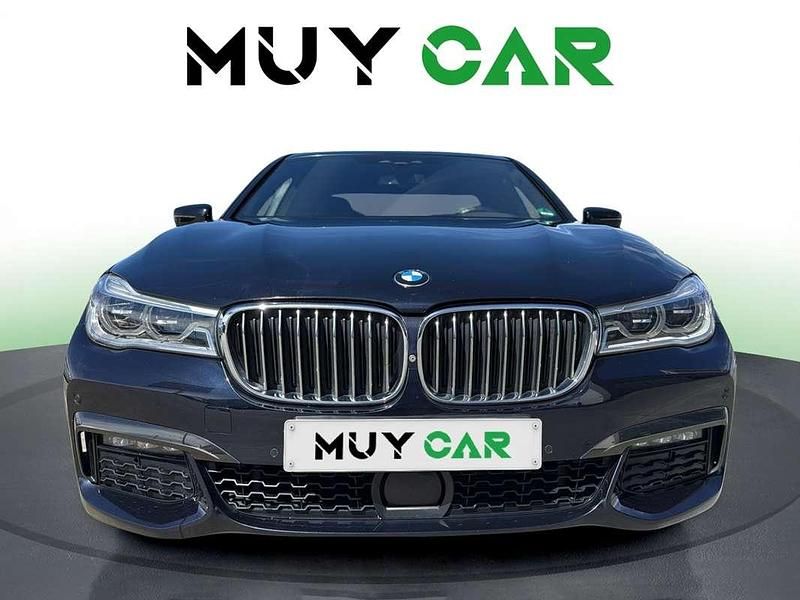 Usado BMW 730 265 CV (194 kW) 2018 Azul Berlina