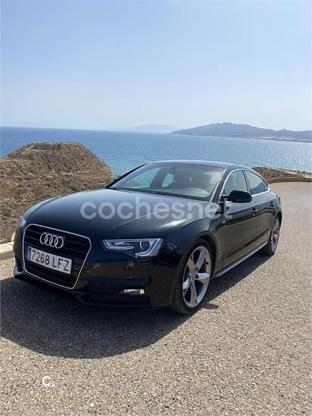 Usado Audi A5 Sportback S-Line 150 CV (110 kW) 2016 Negro Utilitario