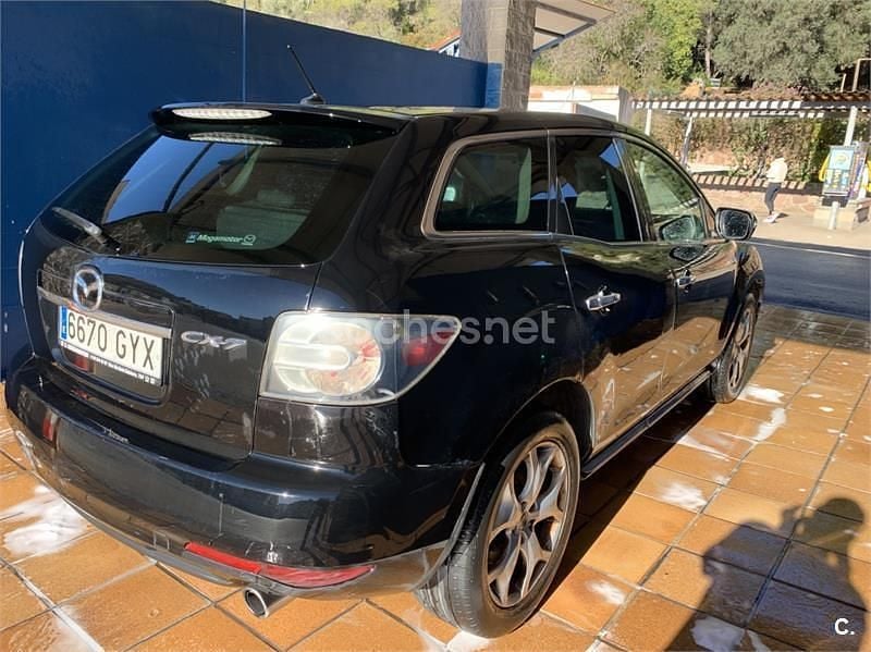 Usado Mazda CX-7 Active 173 CV (127 kW) 2010 Negro SUV