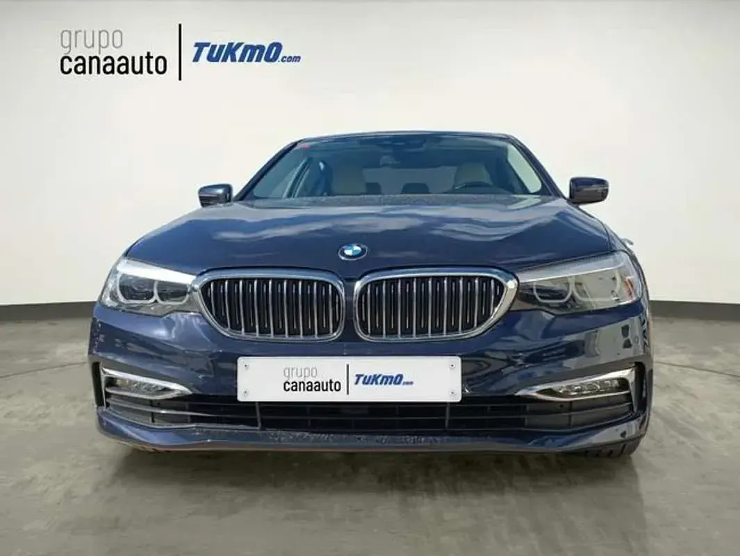 Usado BMW 520 Luxury Line 190 CV (139 kW) 2017 Azul Berlina