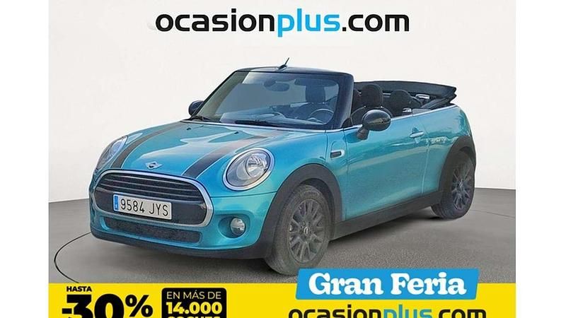 Azul Usado 2017 Mini Cooper D Cabriolet Descapotable | 20.300 € (Precio justo) - Imagen 1/4