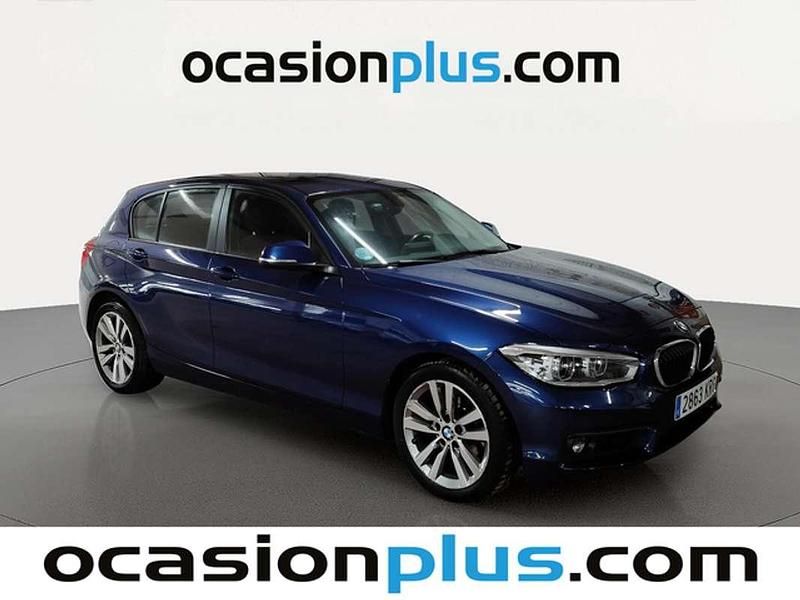 Usado BMW 118 136 CV (100 kW) 2018 Azul Utilitario