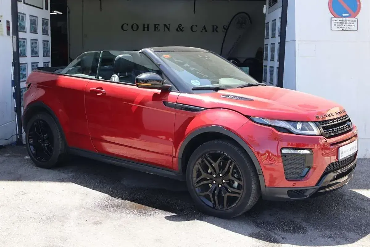 Usado Land Rover Range Rover evoque HSE Dynamic 179 CV (131 kW) 2017 Granate Descapotable