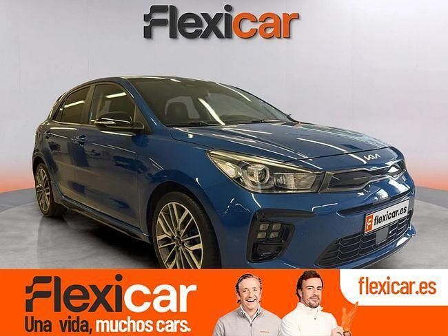 Azul Usado 2022 Kia Rio GT-Line | 19.990 € (Un poco caro) - Imagen 1/4