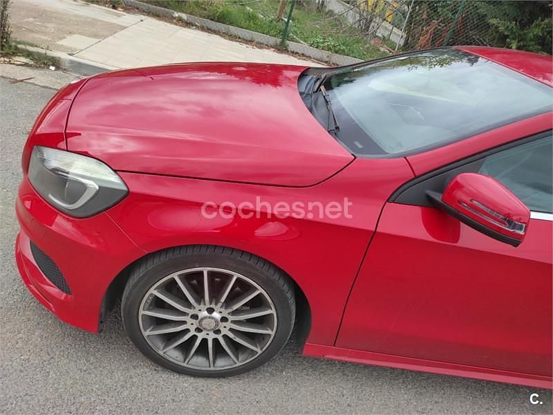 Rojo Usado 2014 Mercedes A200 AMG line Berlina | 14.500 € (Precio justo) - Imagen 1/4