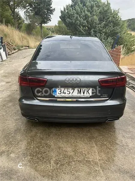 Usado Audi A6 272 CV (200 kW) 2017 Gris / plata Berlina