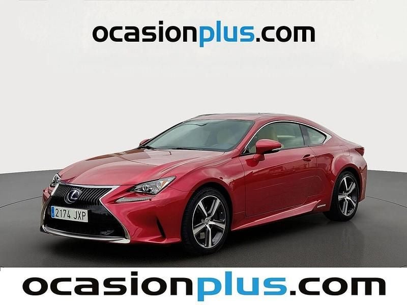 Usado Lexus RC300h Executive Line 223 CV (164 kW) 2017 Rojo Coupe