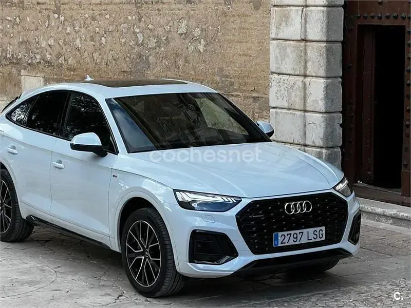 Usado Audi Q5 Sportback S-Line 204 CV (150 kW) 2021 Blanco SUV