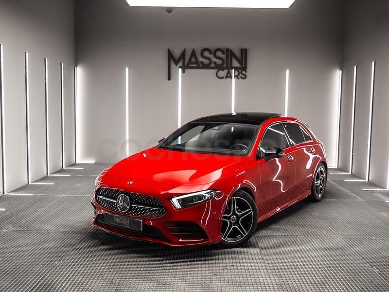 Usado Mercedes A180 116 CV (85 kW) 2018 Rojo Berlina
