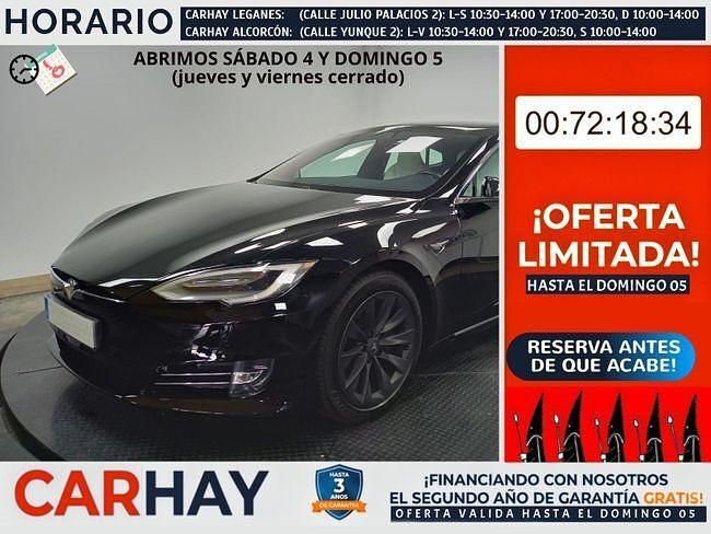 Usado Tesla Model S 503 kW (685 CV) 2019 Negro Utilitario