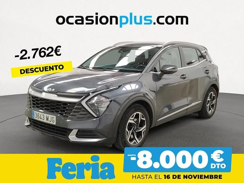 Gris Usado 2023 Kia Sportage SUV | 23.750 € (Precio justo) - Imagen 1/4