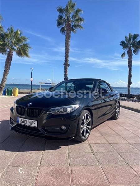 Usado BMW 220 184 CV (135 kW) 2016 Negro Descapotable