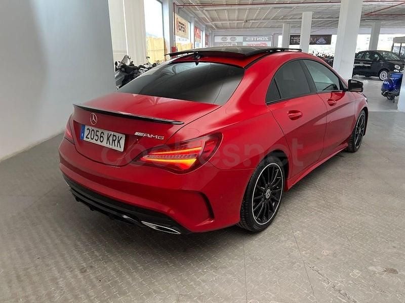 Usado Mercedes CLA200 136 CV (100 kW) 2018 Rojo Berlina
