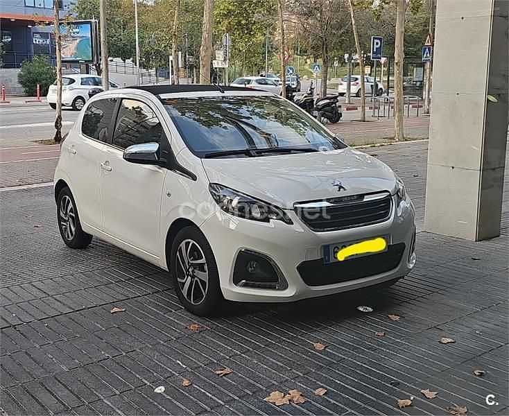 Blanco Usado 2021 Peugeot 108 Allure Utilitario | 9500 € (Buen precio) - Imagen 1/4