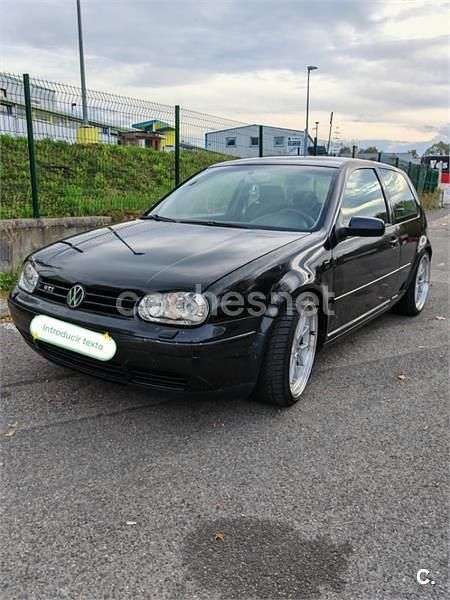 Usado VW Golf IV GTI 150 CV (110 kW) 2003 Negro Berlina