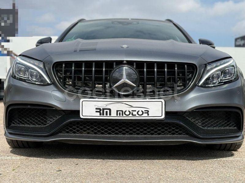 Usado Mercedes C63S AMG 510 CV (375 kW) 2016 Gris / plata Familiar