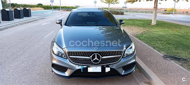 Usado Mercedes CLS350 Shooting Brake 252 CV (185 kW) 2016 Gris / plata Familiar