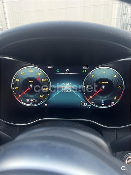 Usado Mercedes GLC200 163 CV (119 kW) 2021 Azul SUV