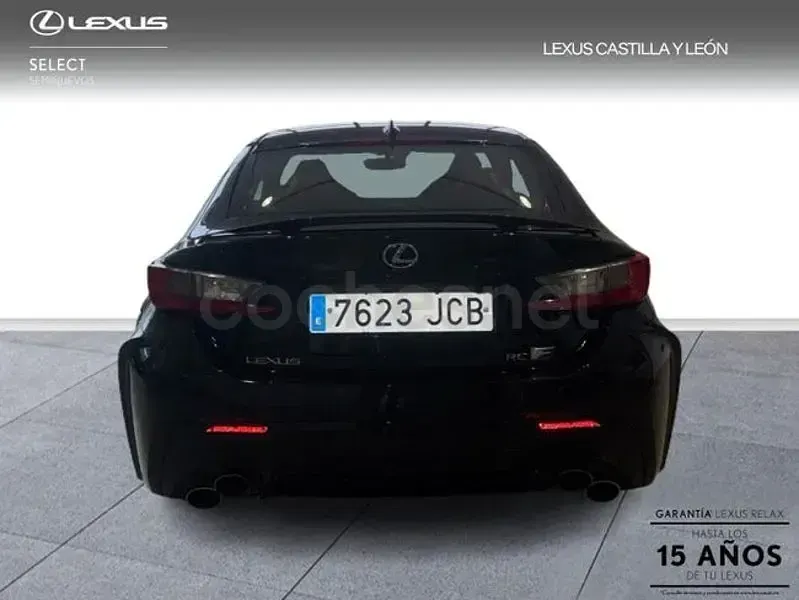 Usado Lexus RC F Luxury Line 477 CV (350 kW) 2015 Negro Coupe