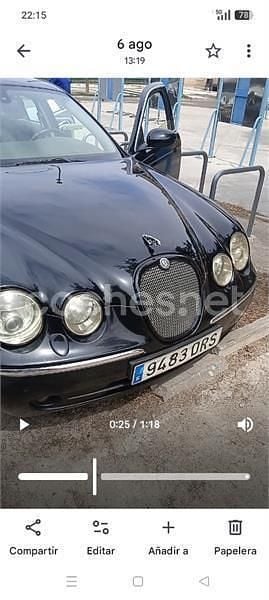 Negro Usado 2005 Jaguar S-Type Executive Berlina | 5000 € (Buen precio) - Imagen 1/3