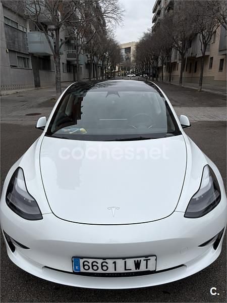 Eléctrico Usado 2022 Tesla Model 3 Berlina | 26.900 € (Buen precio) - Imagen 1/4