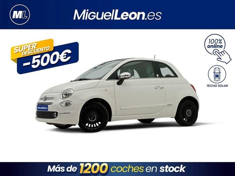 Blanco Usado 2019 Fiat 500 Mirror Utilitario | 9985 € (Precio justo) - Imagen 1/3