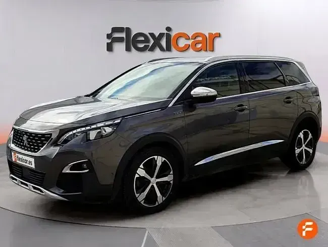 Usado Peugeot 5008 GT-line 130 CV (95 kW) 2018 Gris SUV