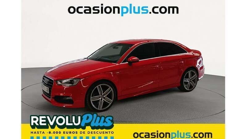 Rojo Usado 2015 Audi A3 S-Line Berlina | 19.900 € (Caro) - Imagen 1/4
