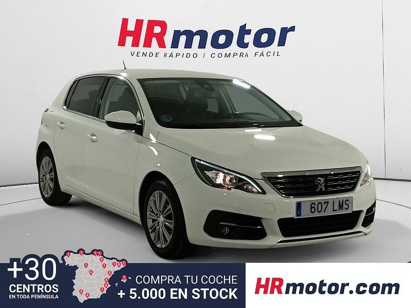 Blanco Usado 2021 Peugeot 308 Allure Berlina | 12.510 € (Precio justo) - Imagen 1/4