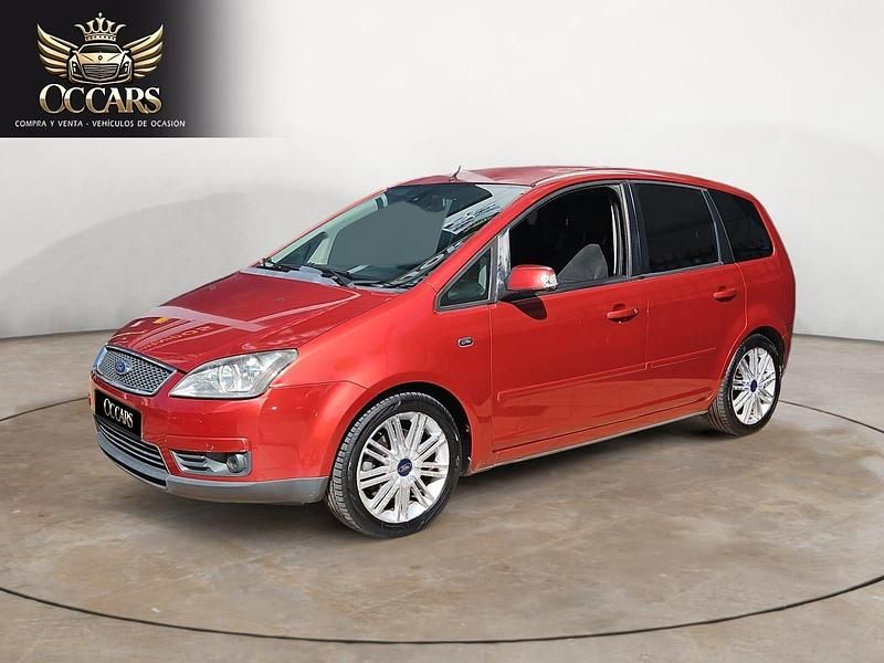 Rojo Usado 2007 Ford C-MAX Trend Monovolumen | 2990 € (Precio justo) - Imagen 1/4