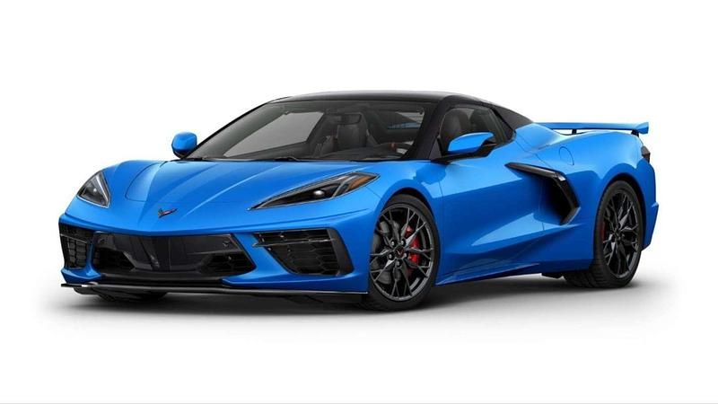 Usado Chevrolet Corvette Stingray 502 CV (369 kW) 2024 Azul Descapotable